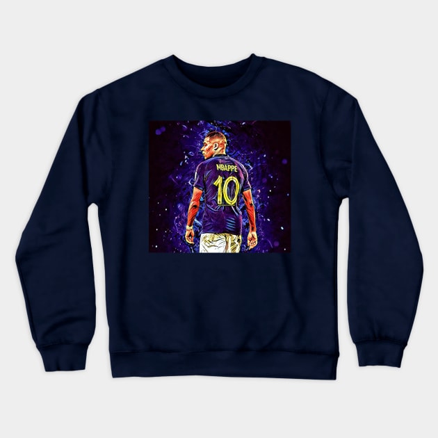 Mbappe Image Crewneck Sweatshirt by QUOT-s